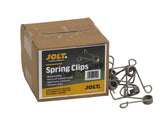 Fibreglass Rod Spring Clips - Premium 50 pack