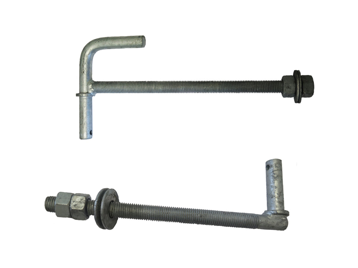 JOLT 350mm Gate Gudgeon Pack – Galvanised