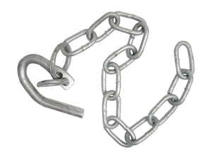 Spare Latch and Chain for Farm Gates - Galvanised
